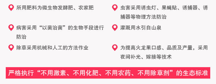 【预售】米果果有机红心火龙果精装2个（浙江省包邮）