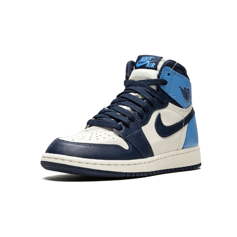 男鞋AirJordan1RetroHighOGAJ1黑曜石蓝篮球鞋575441140