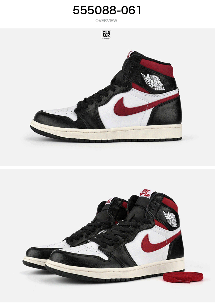 男鞋运动鞋AirJordan1AJ1男女黑脚趾红钩禁止转卖57544155508806