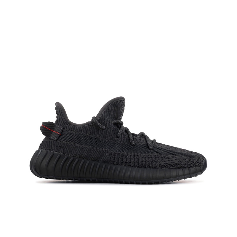 男鞋跑步鞋YeezyBoost350V2黑天使反光运动椰子鞋运动鞋FU9006