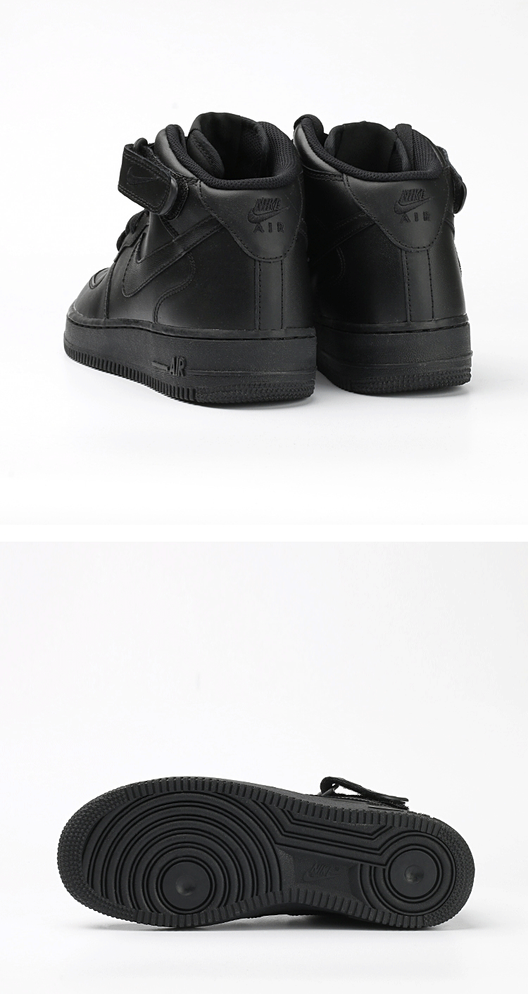 Nike耐克男鞋板鞋AIR FORCE1AF1空军一号女鞋高帮纯白中帮休闲板鞋315123111