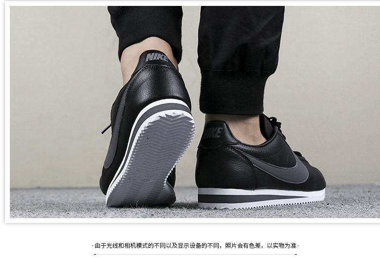 耐克/Nike男鞋板鞋2019春季款运动鞋低帮经典阿甘鞋休闲鞋749571011