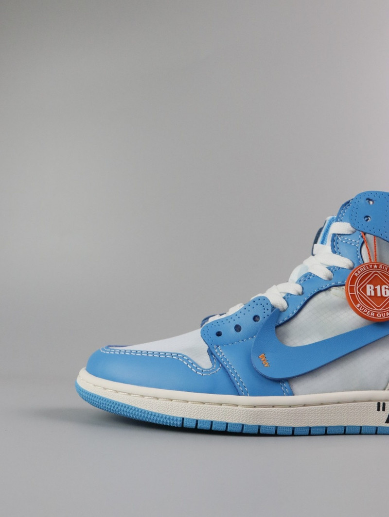 耐克NIKEAJ1 Off–White UNc THE TEN北卡男子休闲板鞋Aq0818–148