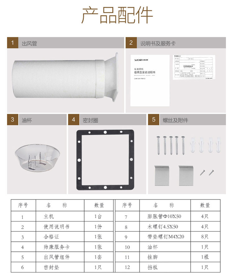 Sacon/帅康MD01+68B中式抽油烟机燃气灶套餐大吸力5KW燃气灶套装