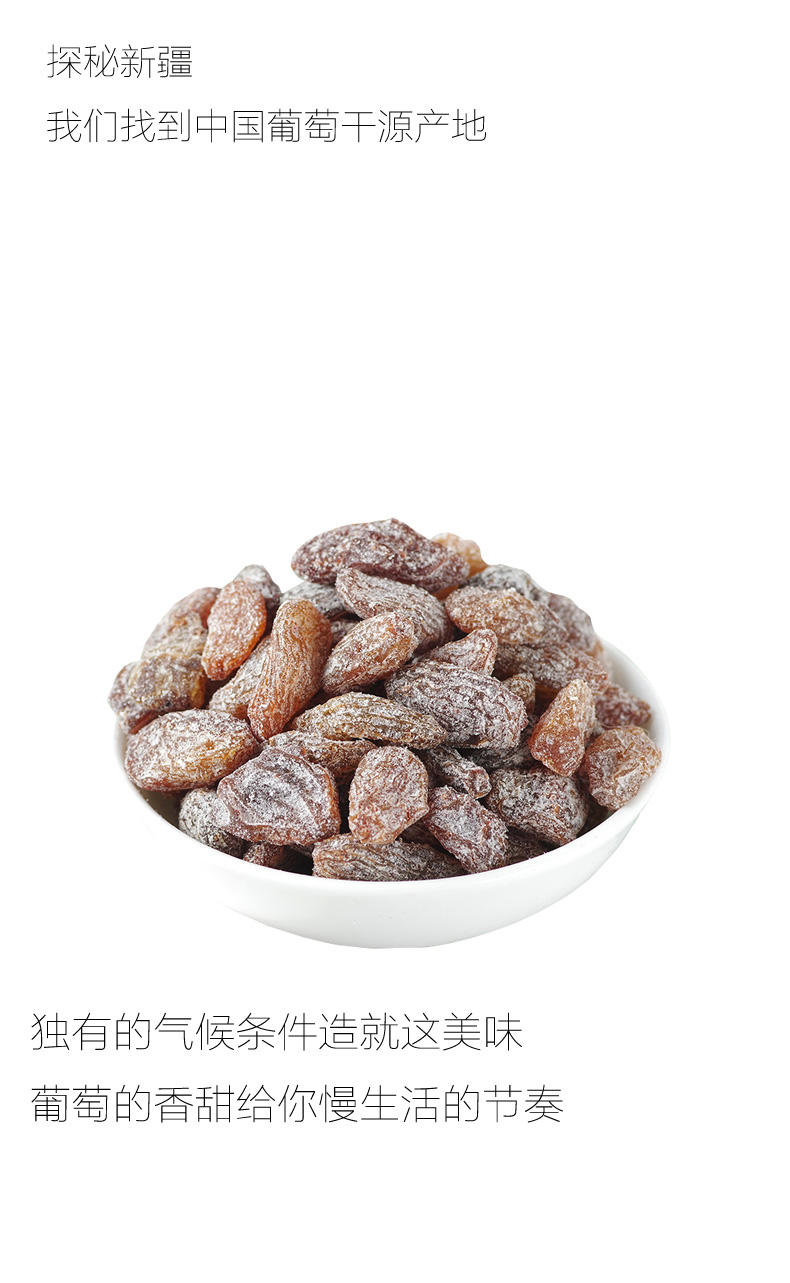 正泓食品 盐津葡萄干500g 葡萄干 果脯蜜饯