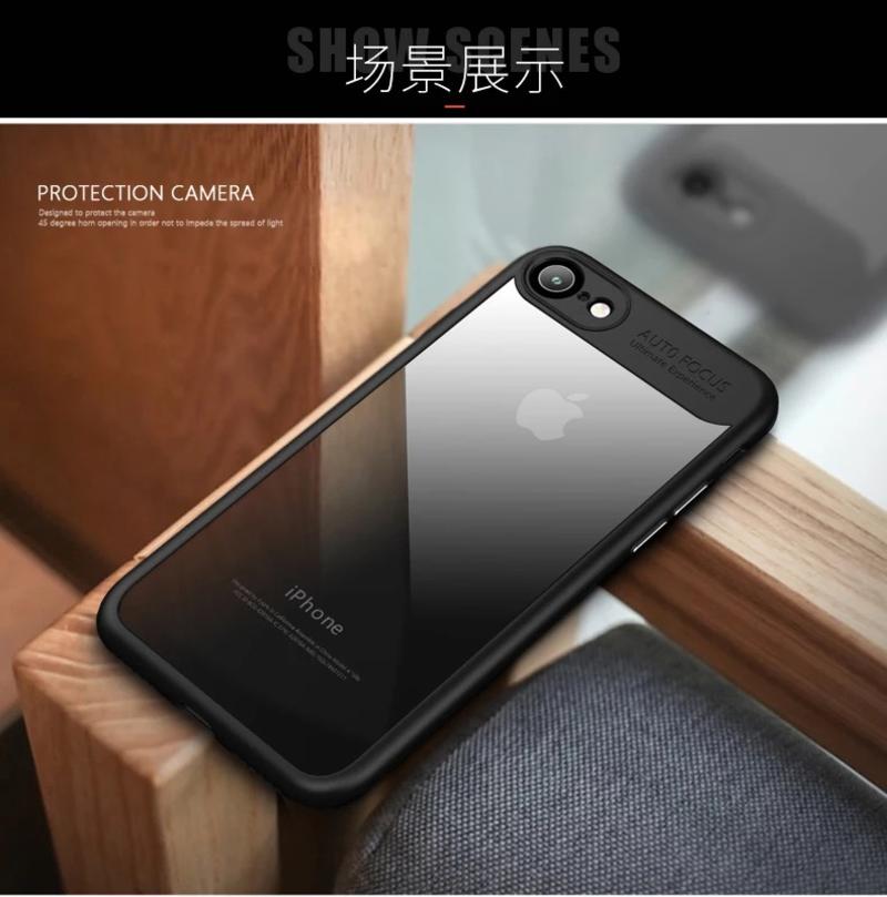 【机械战警】iPhone7P苹果7硅胶背透手机壳iphone6s/6sP摄像头加固款