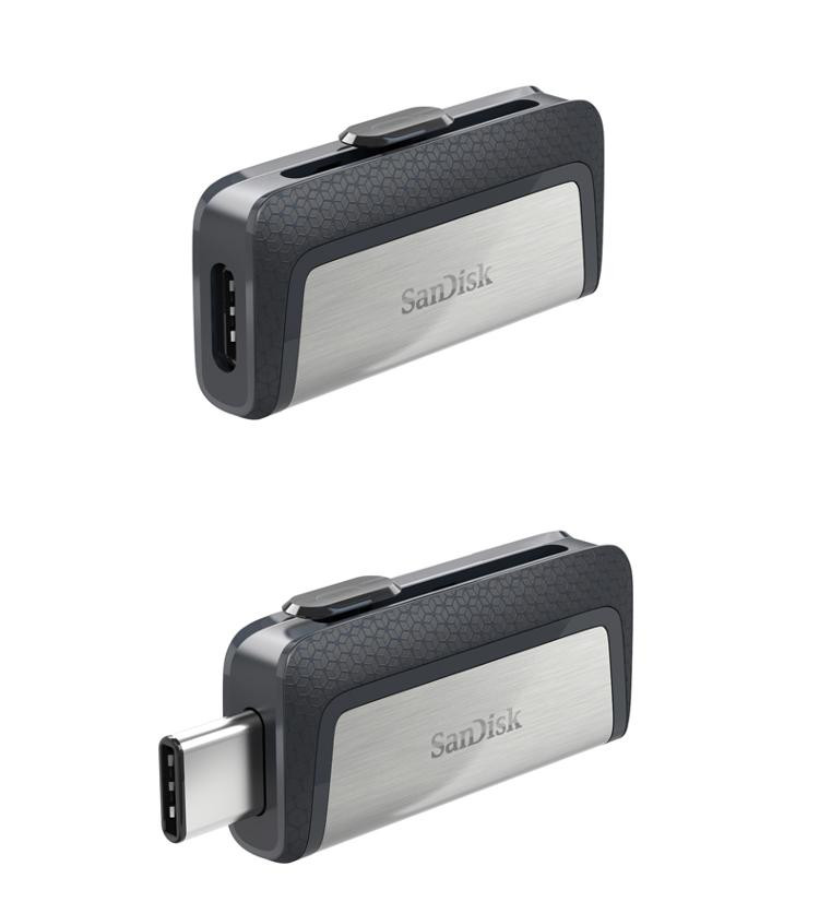 闪迪SanDisk 至尊高速Type-C 32GB 优盘 USB 3.1双接口OTG U盘