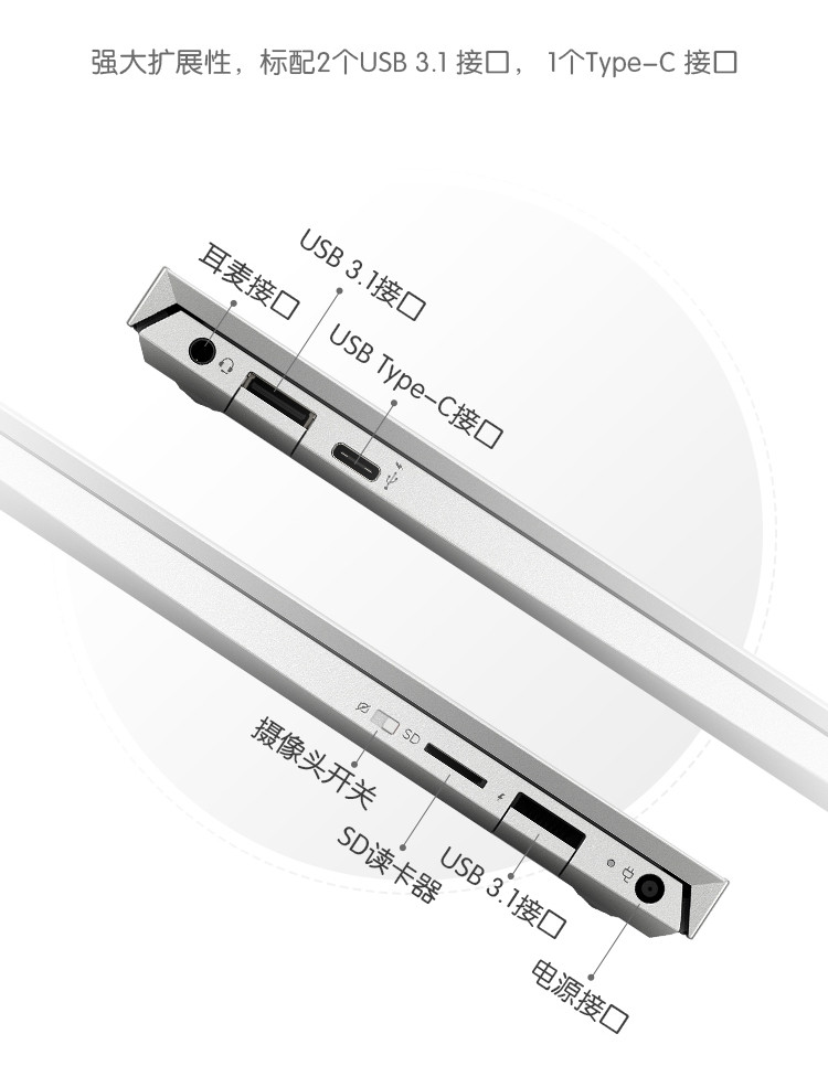 【惠普/HP】惠普ENVY13 13.3英寸13-aq1014TX超轻薄笔记本电脑 十代CPU