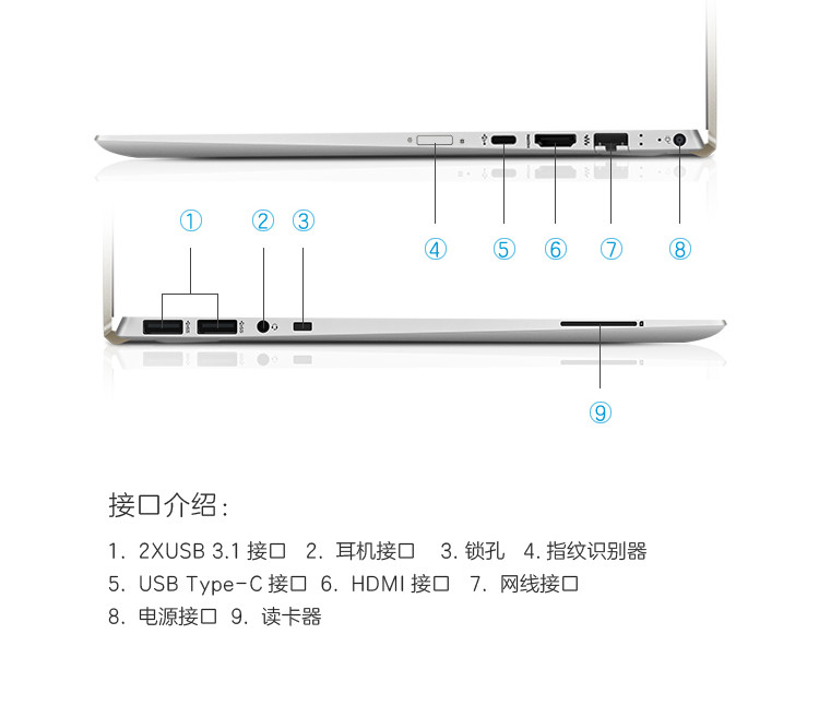 【惠普/HP】星14 P14-ce3007TU14英寸轻薄笔记本电脑 学生轻薄本 十代CPU