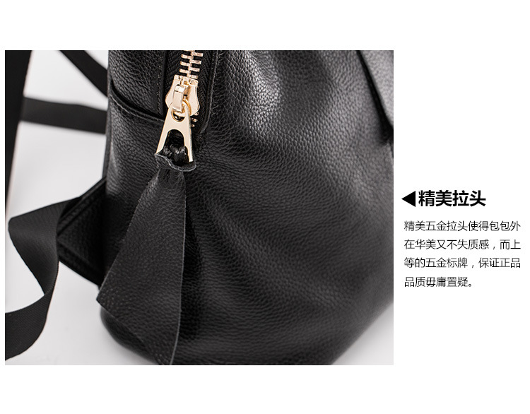 包邮 嘉诗纳真皮双肩包女士牛皮2016新款旅行背包大容量韩版时尚潮女式书包包
