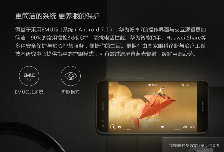 华为/HUAWEI  华为畅享7 3GB+32GB 全网通高配版