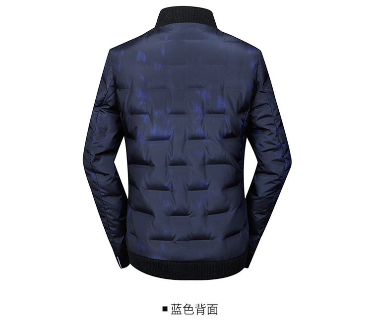 轻薄羽绒服男短款韩版潮流修身2018新款立领青年冬季外套