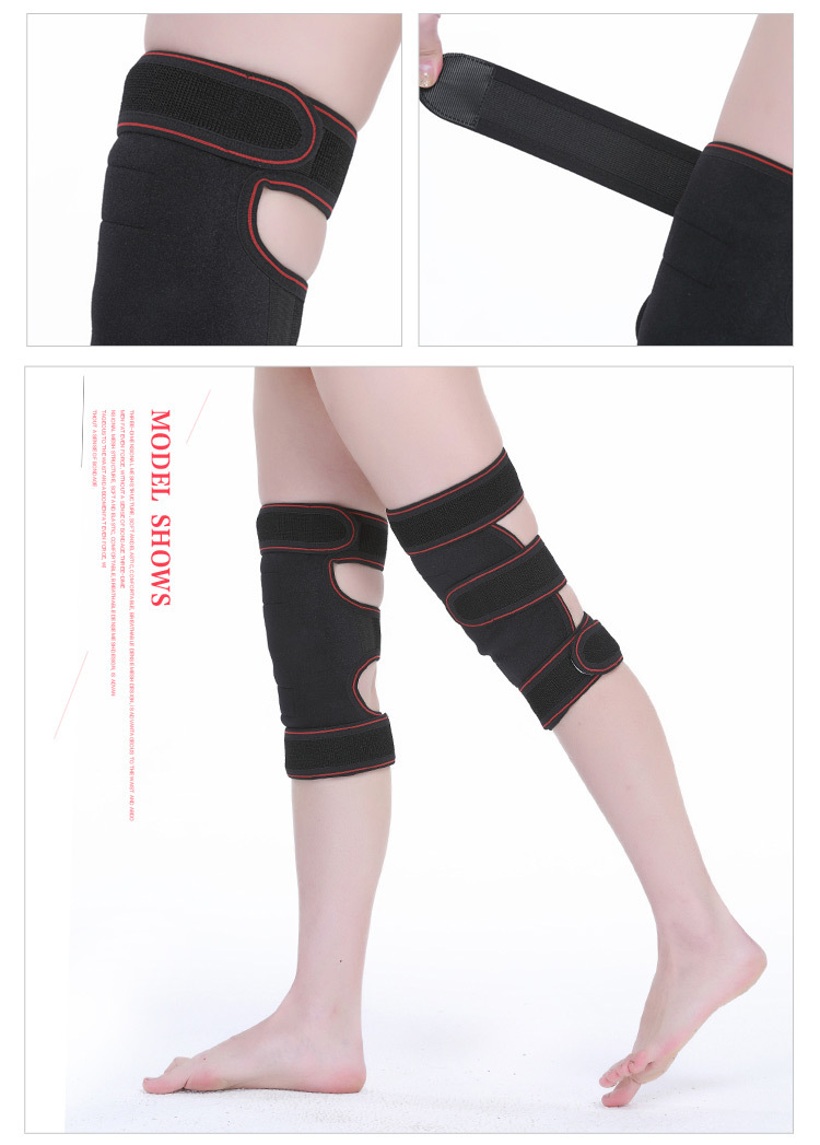 K2018新款护膝 托玛琳自发热护膝保暖老寒腿护膝 运动护膝