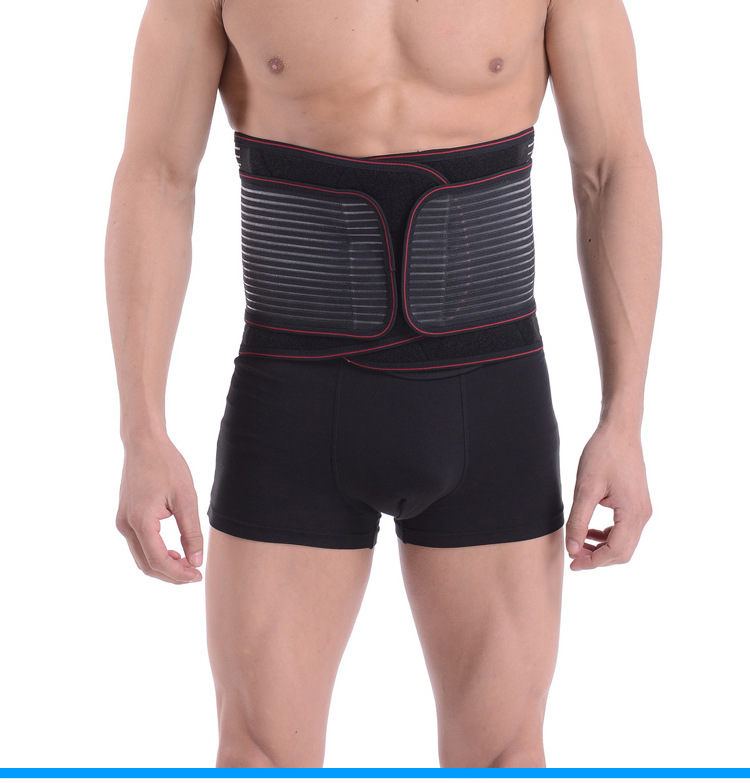 K新款自发热护腰带 保暖透气舒适曲度软骨腰部腰椎支撑带
