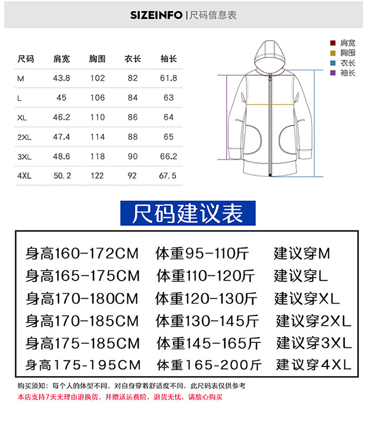 北极绒冬季潮流新款棉衣男 韩版中长款棉服 时尚男士外套 连帽修身男装