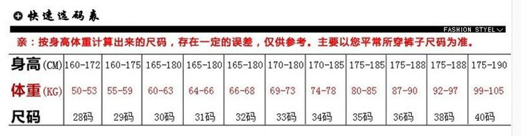 男士直筒修身牛仔裤青春流行中腰时尚男式长裤子