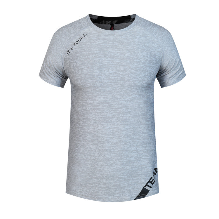 LX透气运动健身跑步短袖上衣速干T恤休闲90071