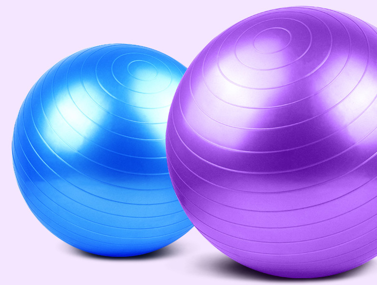 AM磨砂瑜伽球65cm 加厚瑜伽球 充气健身球 平衡大球 充气瑜伽大球