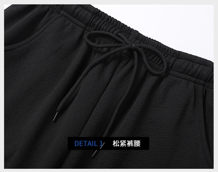 2020夏季韩版新款男士短袖套装短裤男潮流上衣T恤半袖速干五分裤