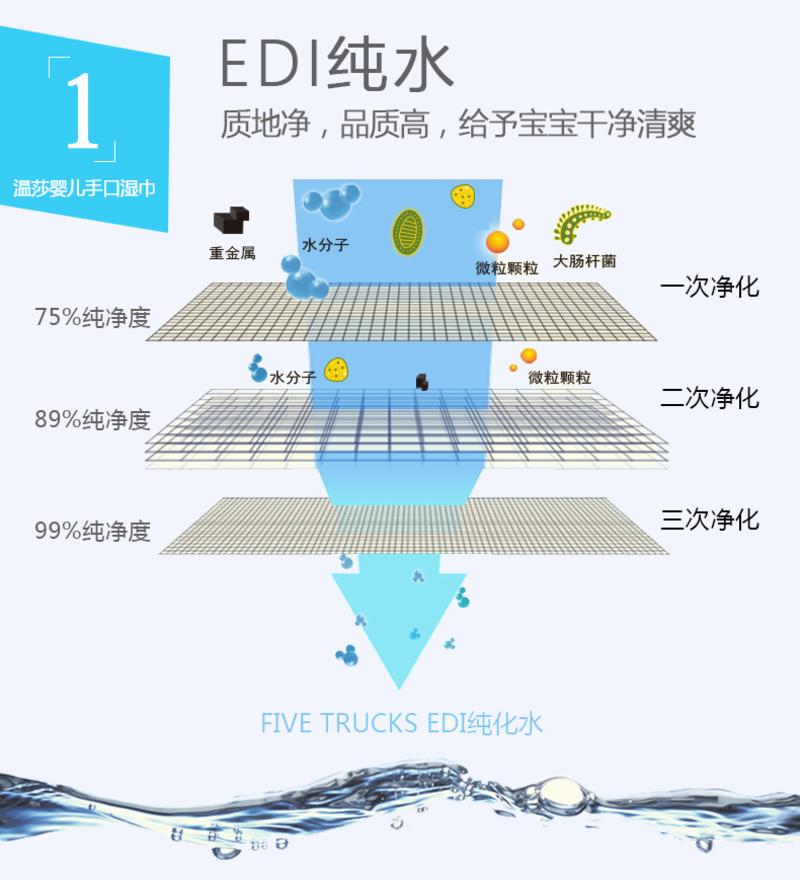 温莎100片6包婴儿无香手口湿纸巾儿童新生儿宝宝带盖婴儿湿巾LH