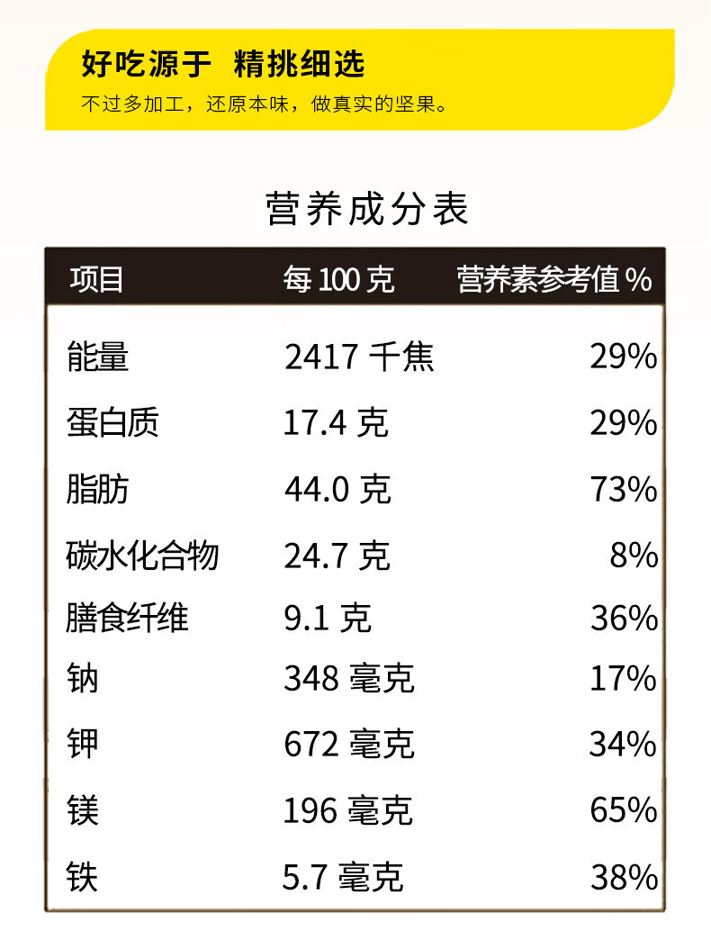 三只松鼠 【潮州振兴馆】紫皮腰果 坚果炒货 零食