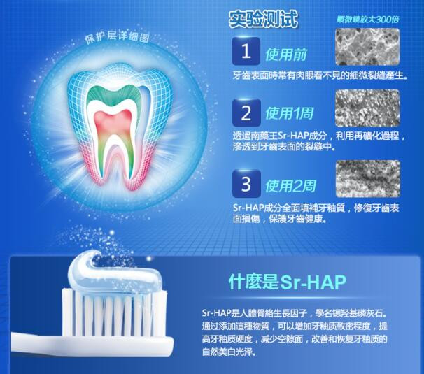 【佛山馆】南药王 抗敏感口腔护理修复牙釉质抗酸薄荷牙膏