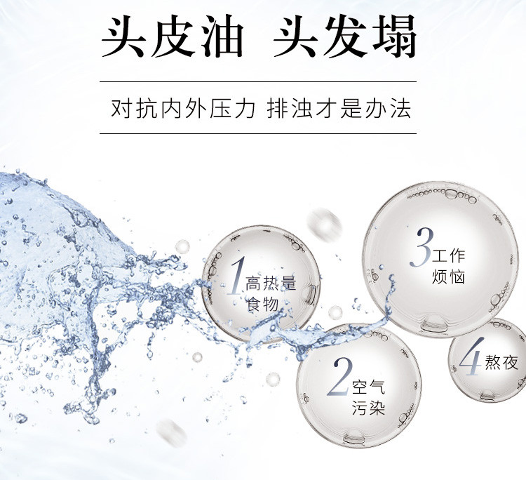 【东莞馆】澳洁 潘婷净油水润头皮洗发露300ML