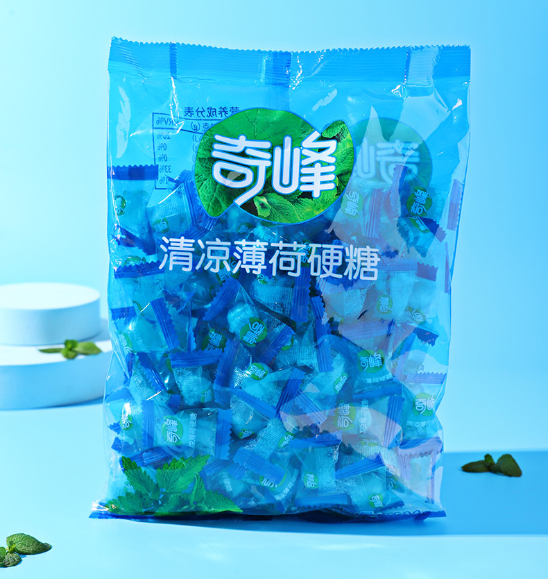 奇峰 【东莞馆】500g清凉薄荷糖（2种口味随机发货）