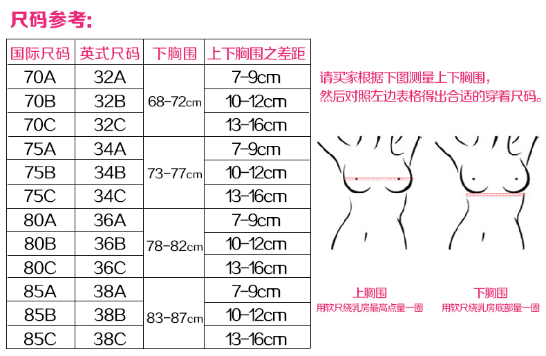 韩贝姿羽之蝶一片式文胸无钢圈无痕薄款聚拢收副乳调整内衣套装