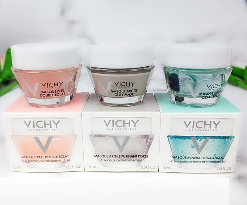 薇姿(VICHY) 矿物面膜15ml （小样）毛孔净化充盈补水保湿焕颜去角质矿物泥面膜