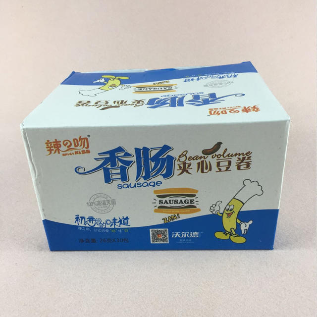 炭子冲宁乡特产 香辣香肠夹心豆卷豆腐干小包装豆干零食五香/香辣味四川特产