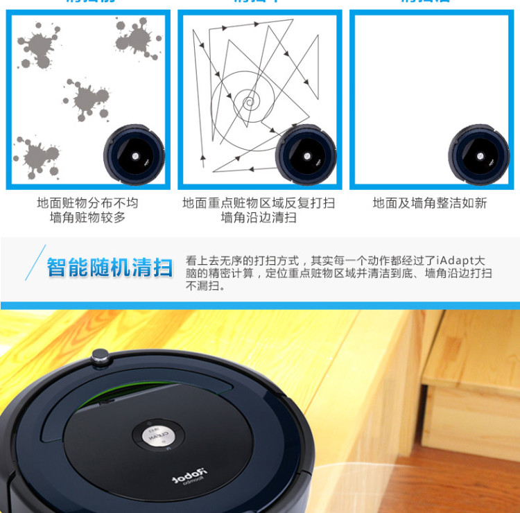 IROBOT美国艾罗伯特（iRobot）Roomba691 智能扫地机器人 吸尘器 国行