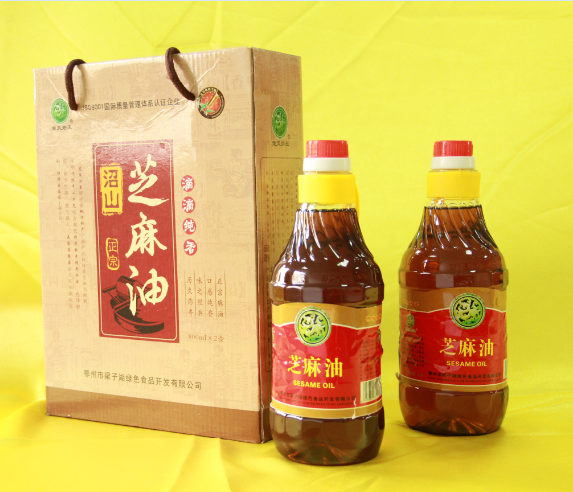 楚天碧玉 纯正芝麻油 0.9L*2瓶