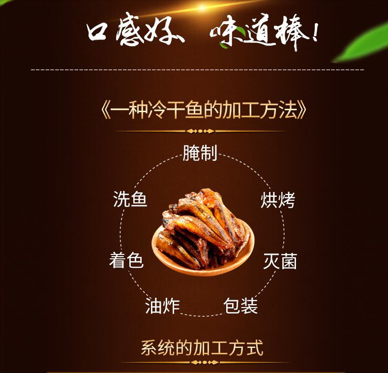 楚天碧玉 梁湖特产 袋装武昌鱼休闲鱼70g  2种口味 麻辣 香辣任选 两袋包邮