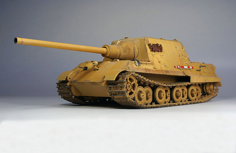 【指文模型】二战德军“猎虎”坦克歼击车（免费定制铭牌文字）