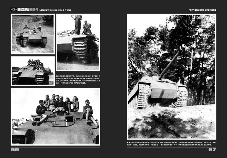 《二战德国陆军第654重装甲歼击营官方战史:从布尔日到诺曼底》