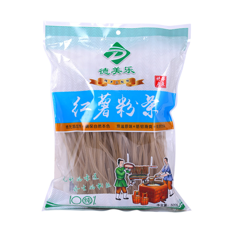 德美乐/demeile 红薯粉丝/粉皮/粉条 500g