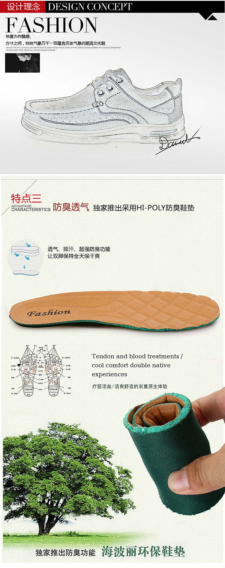 凯王帝 户外休闲鞋防滑登山鞋男士真皮头层牛皮中年男鞋爸爸鞋子