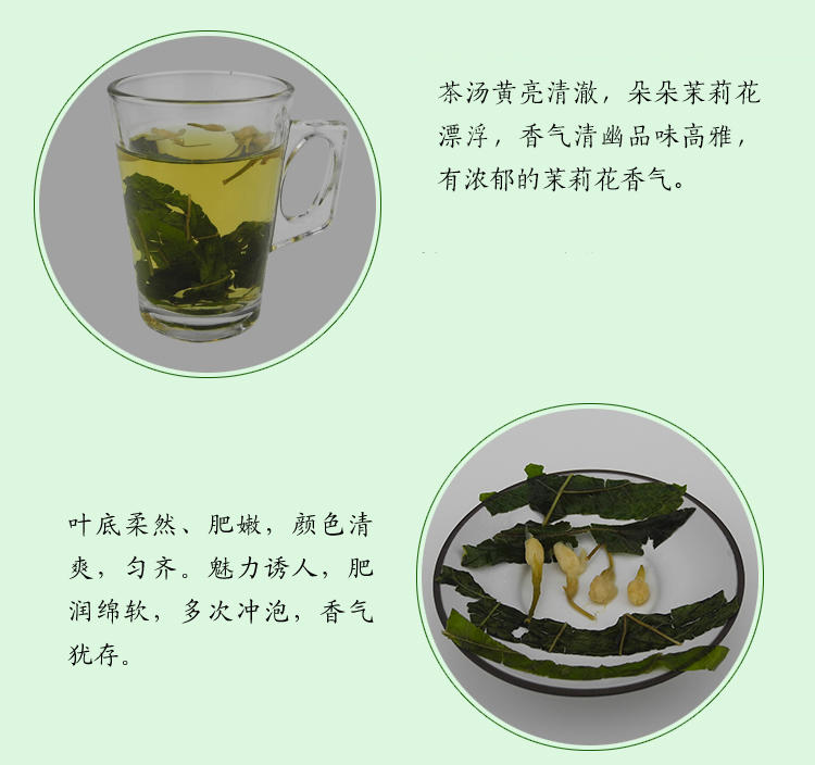 一品桑 大别山特产一品桑茶叶桑茉莉罐装80g