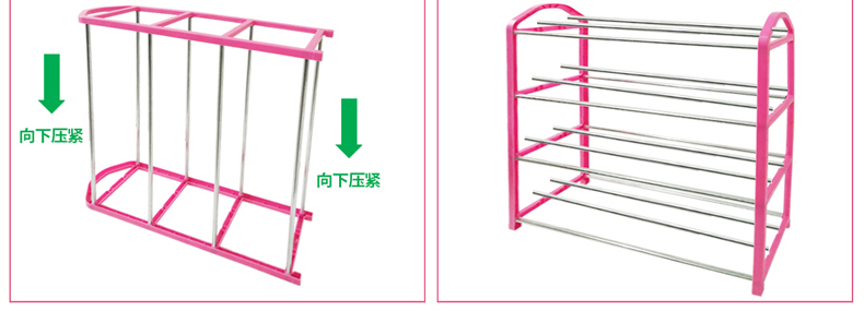 鞋架简易经济型多层家用宿舍防尘收纳鞋柜省空间多功能小鞋架子