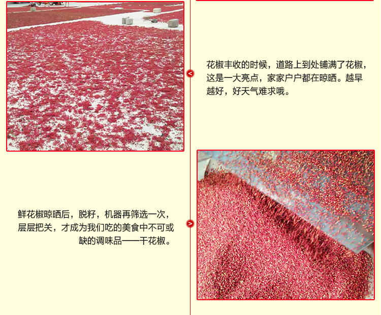 林州特产红旗渠东岗十里香大红袍花椒粒卤料调料香料调味品花椒粉