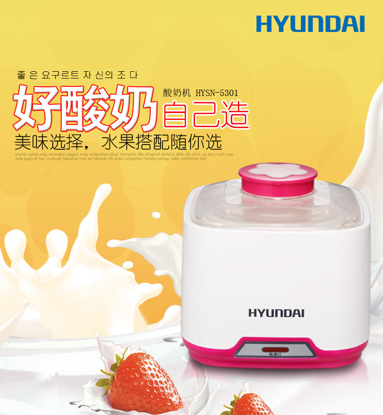 现代/HYUNDAI 酸奶机  HYSN-5301