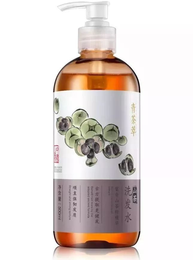 大三湘青茶萃山茶洗发水500ml