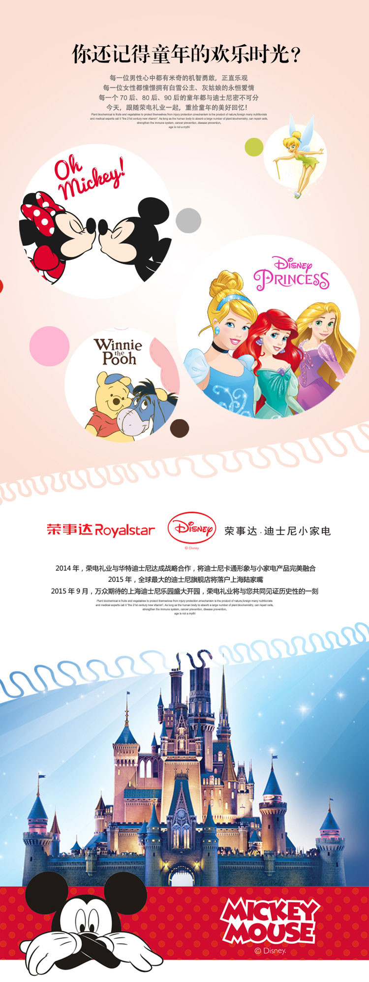 迪士尼/DISNEY 双面派电饼铛 DSN-BC01