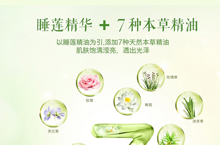 相宜本草（INOHERB）睡莲滢泽保湿礼盒