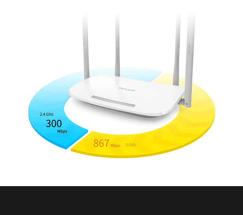  TP-LINK 5G双频智能无线路由器