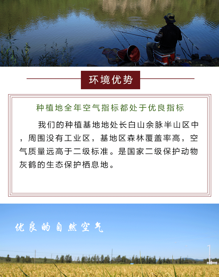 正宗东北吉林姜家店大米蛙田贡米有机大米稻花香新米4KG礼盒包邮