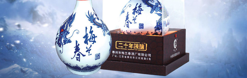 梅兰春芝麻香型 白酒 龙瓶梅兰春 46%vol 500ml