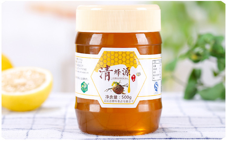 清蜂源 出口品牌 深山天然蜂蜜 优选荆条蜂蜜500g