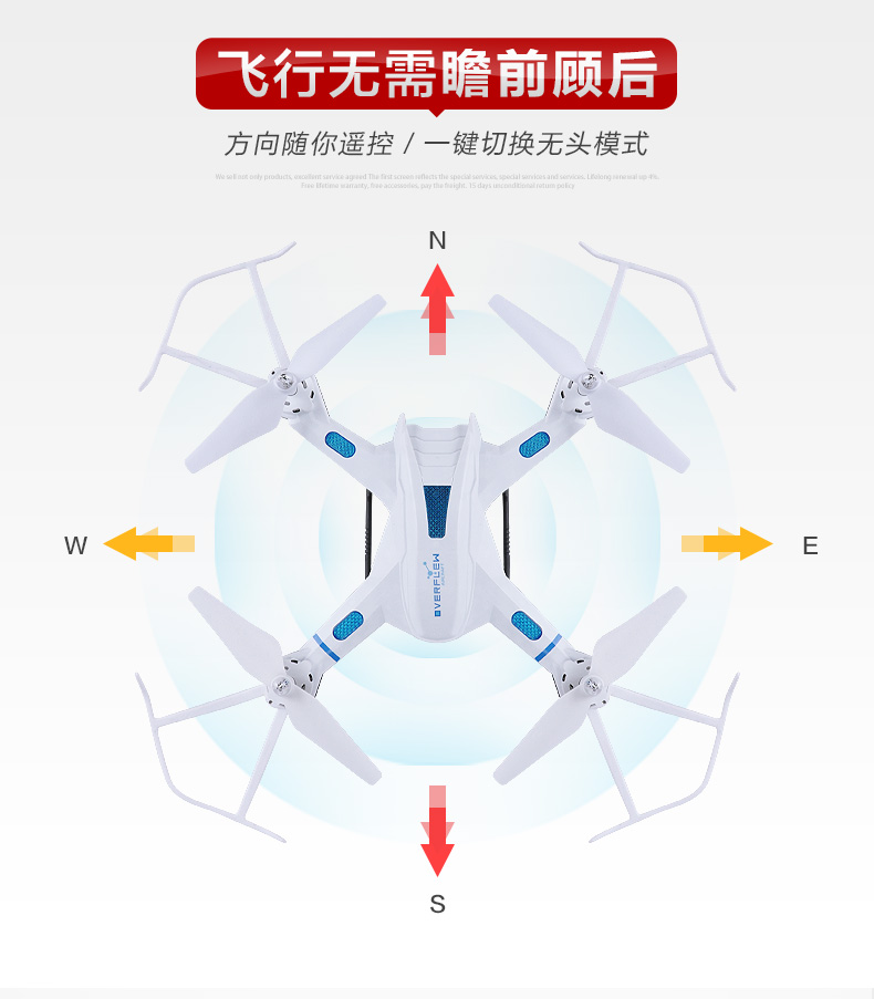 艾米娅 儿童玩具四轴飞行器航拍无人机直升机遥控飞机充电耐摔摇控四旋翼